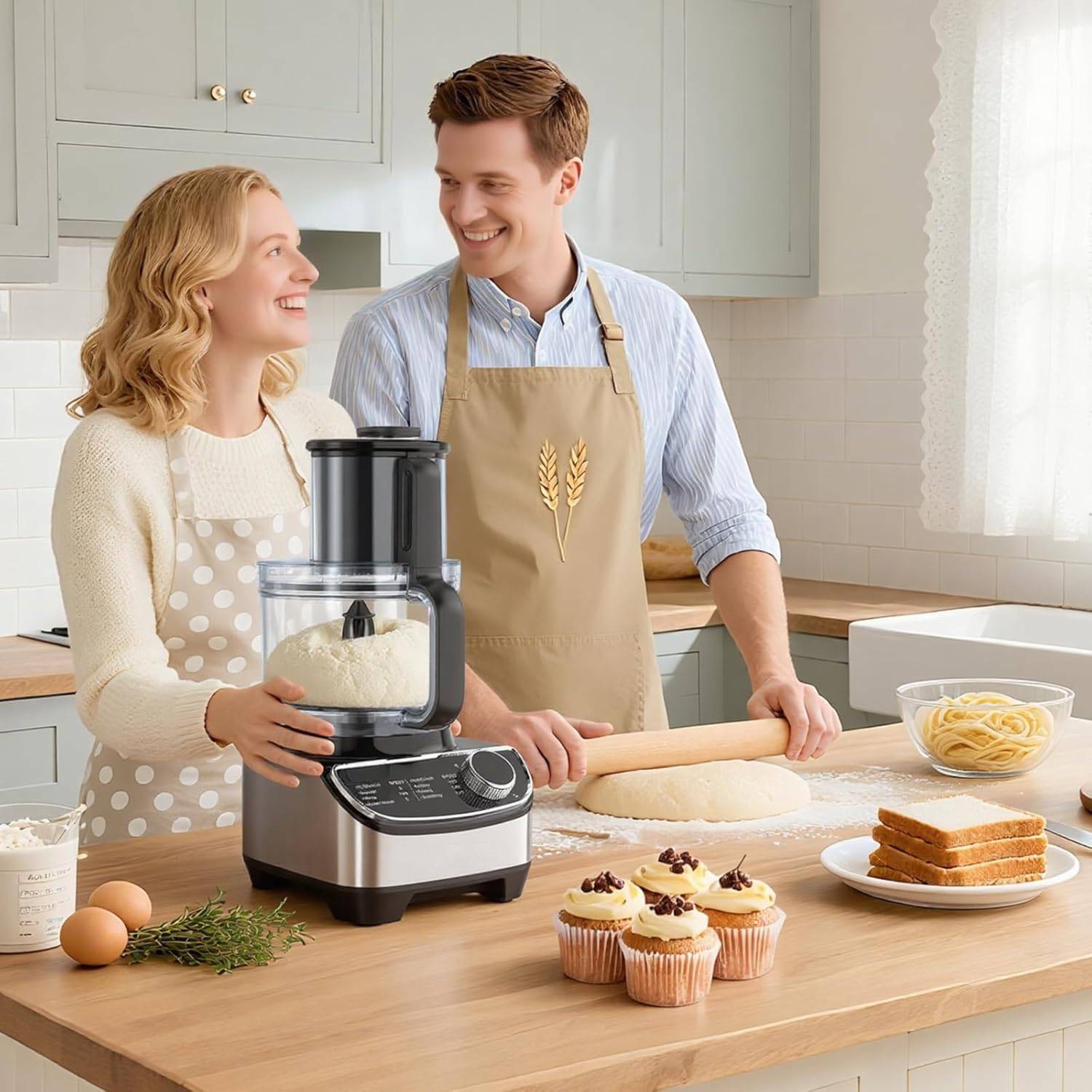 12-Cup Multifunctional Food Processor & Vegetable Chopper