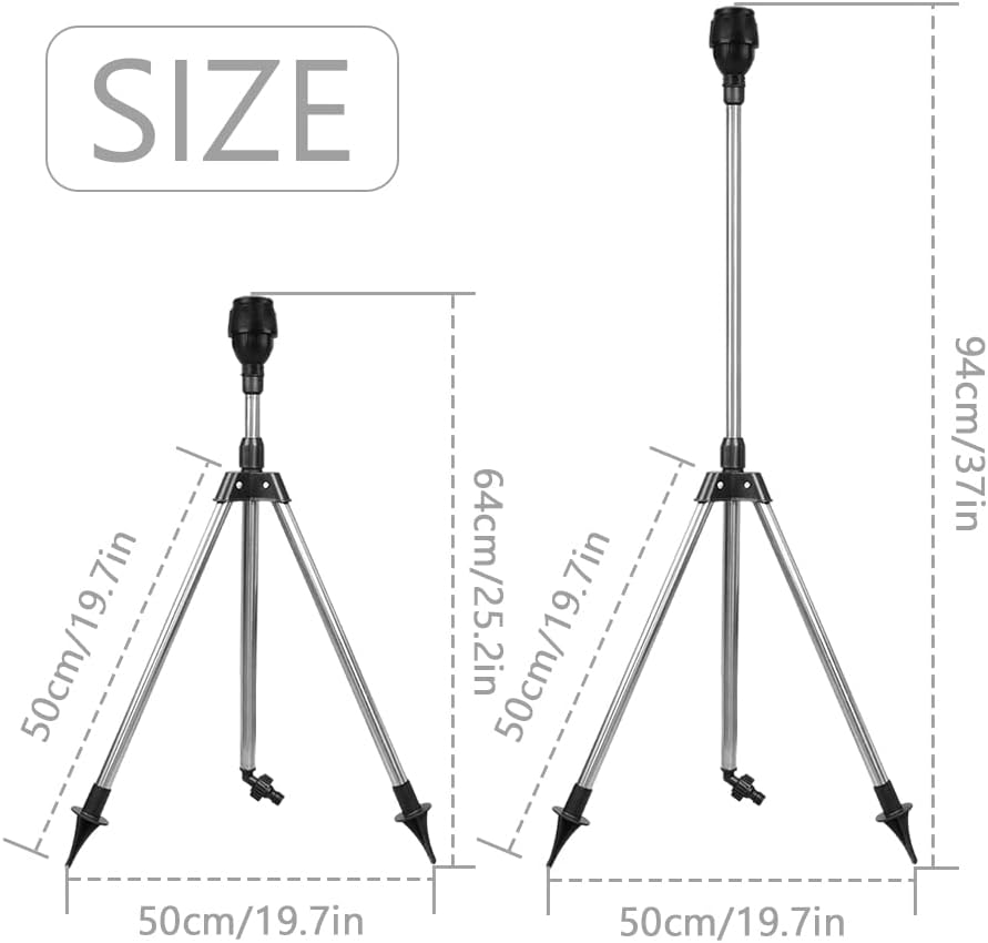 (🔥SPRING HOT SALE 30% OFF🌟)Rotating Tripod Sprinkler