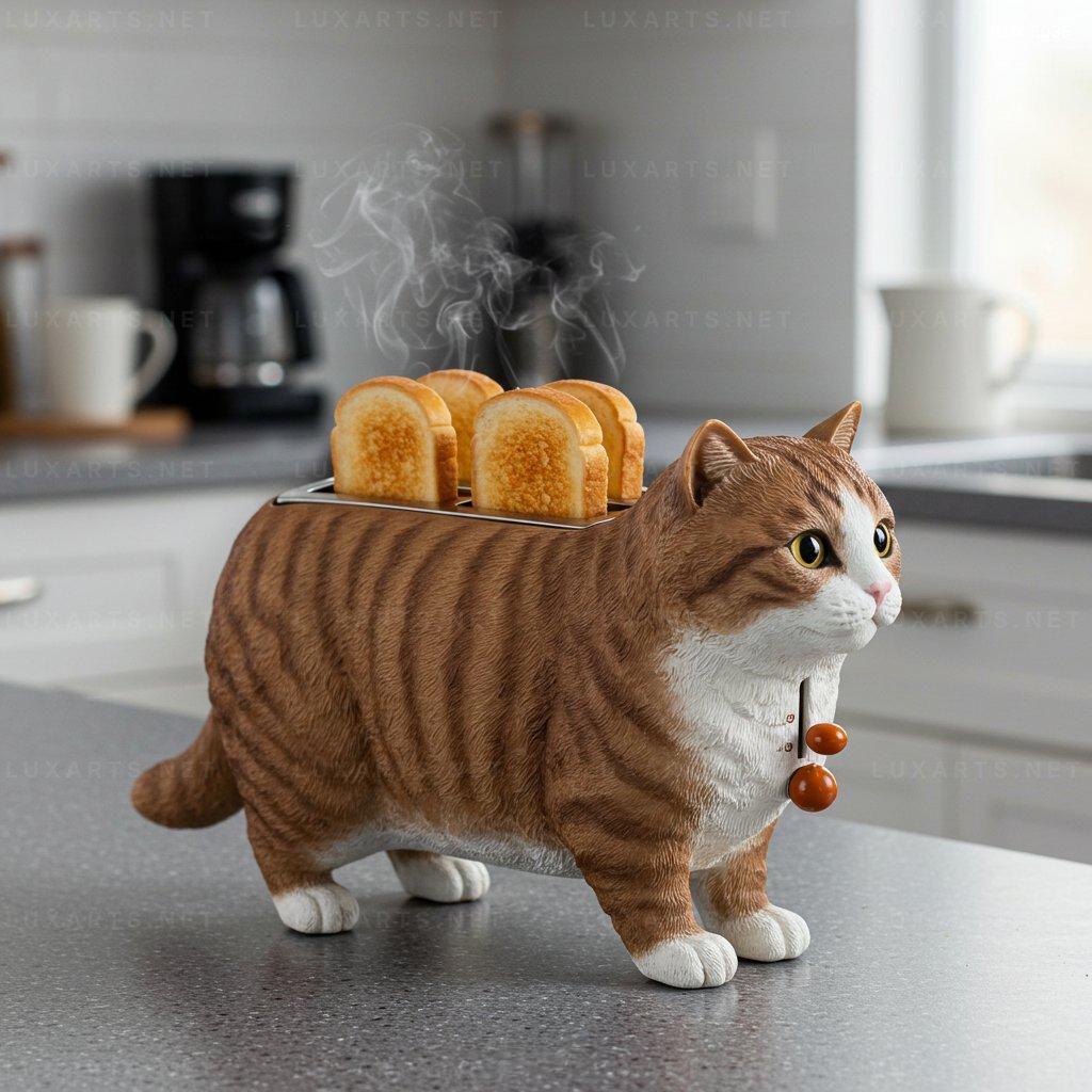 💝Factory Direct Sales Limited Time Clearance!✨Cat Toaster