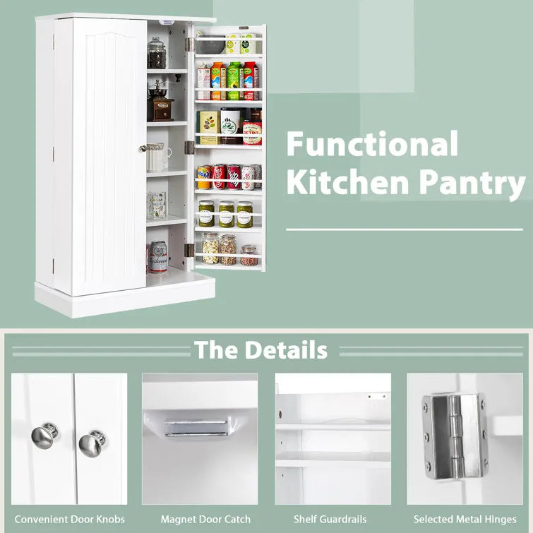 41" Farmhouse Kitchen Pantry