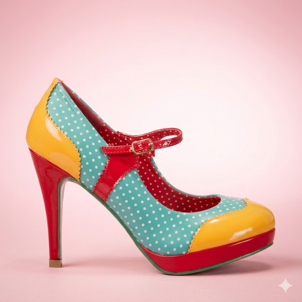 Banned Retro 50s Mary Jane Pumps