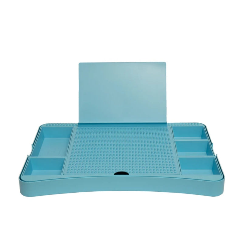 Portable Brick Building Desk – Creative Lap Desk for Bricks & Blocks
