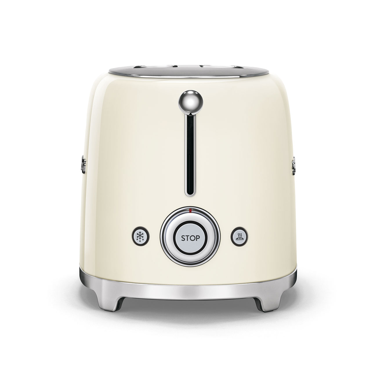 2-Slice Toaster - Retro-Style Cream