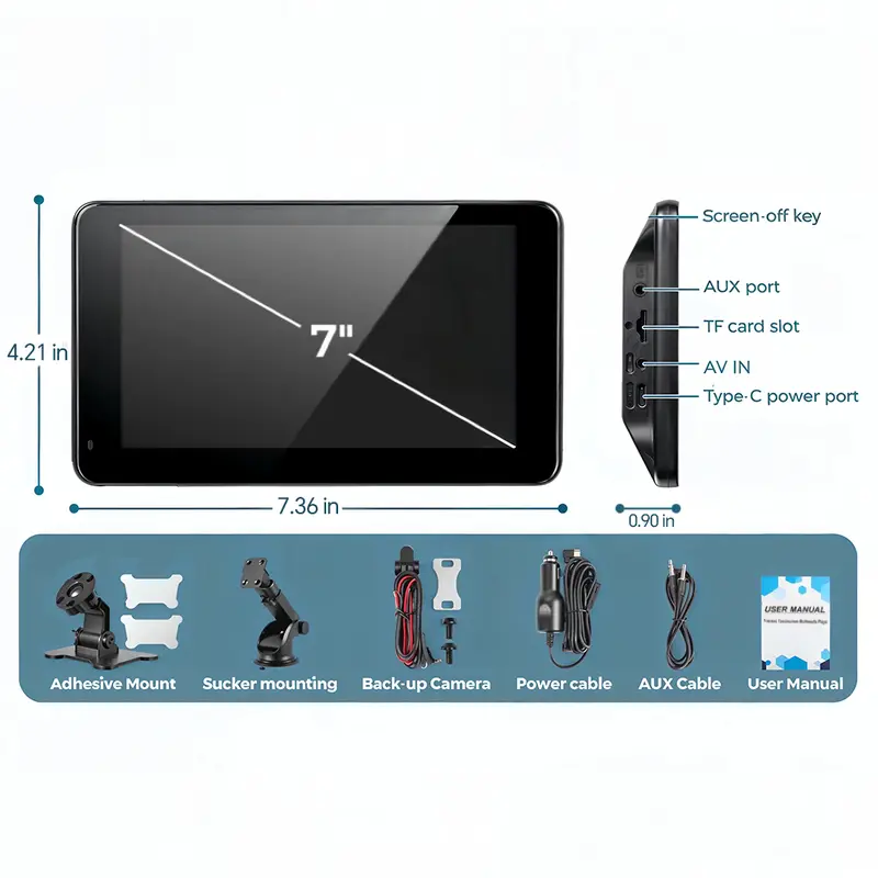 Upgraded Wireless CarPlay Screen for Andriod & Iphone