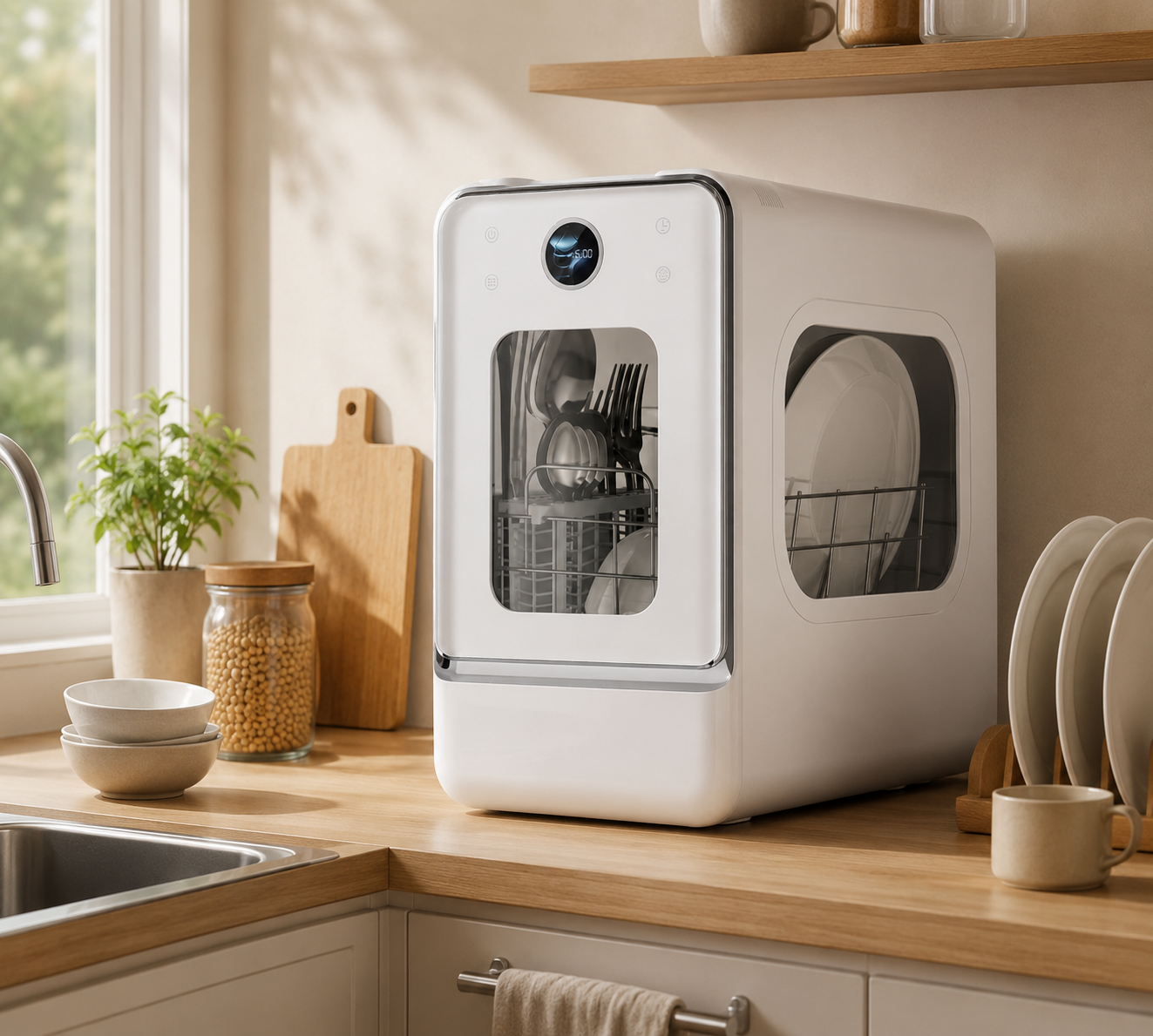 The Smartest Portable Dishwasher