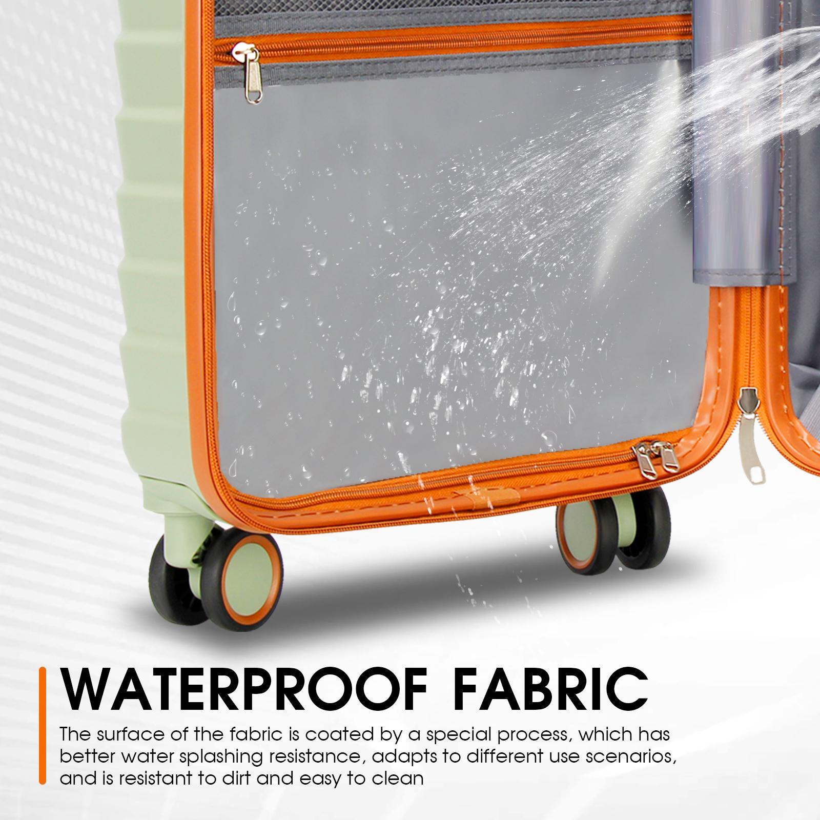 UUH Luggage set - 4pcs/6pcs/7pcs/8pcs/9pcs, Family Set with TSA Locks Durable Travel Free Suitcase