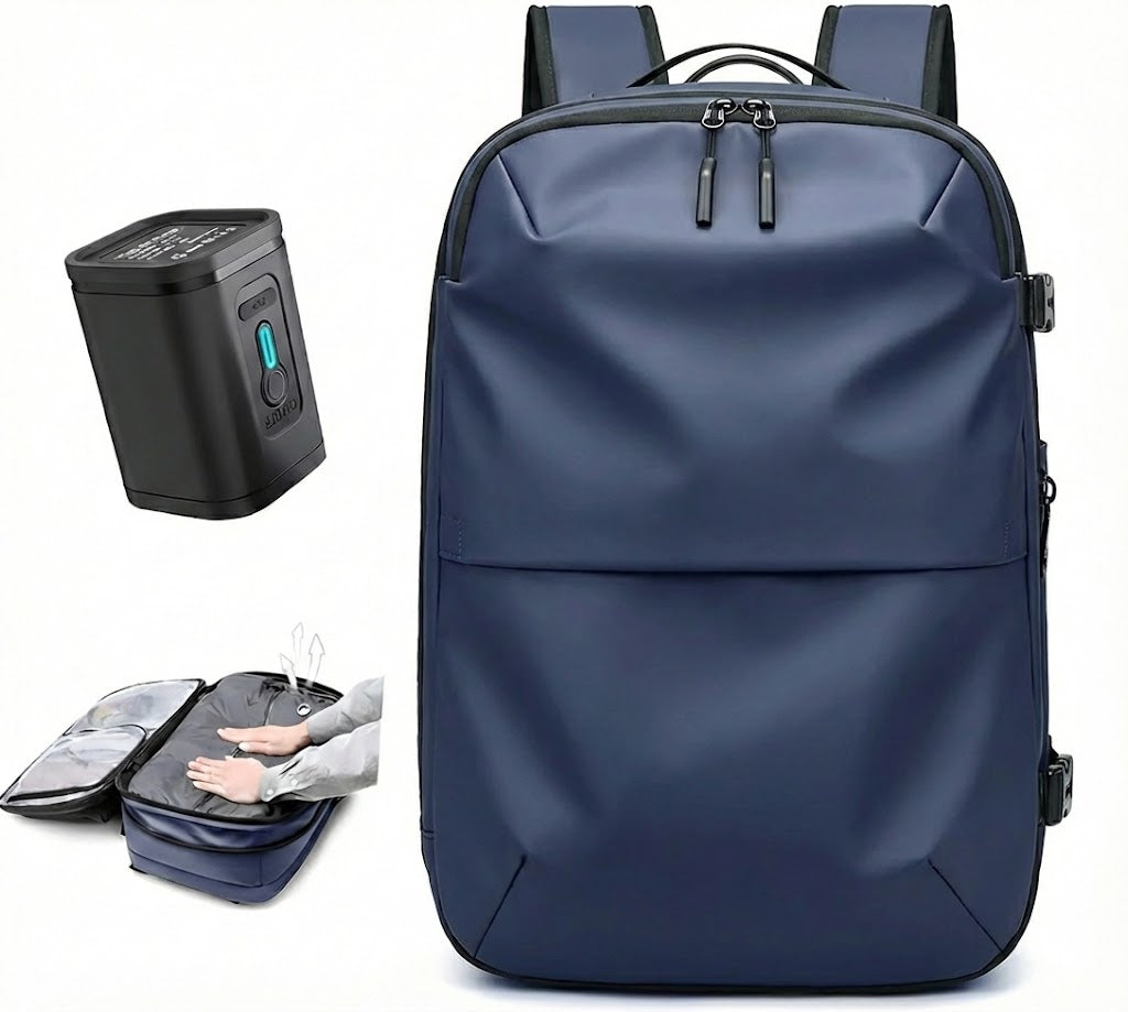 Vacuum Seal Travel Backpack With Vacuum Pump