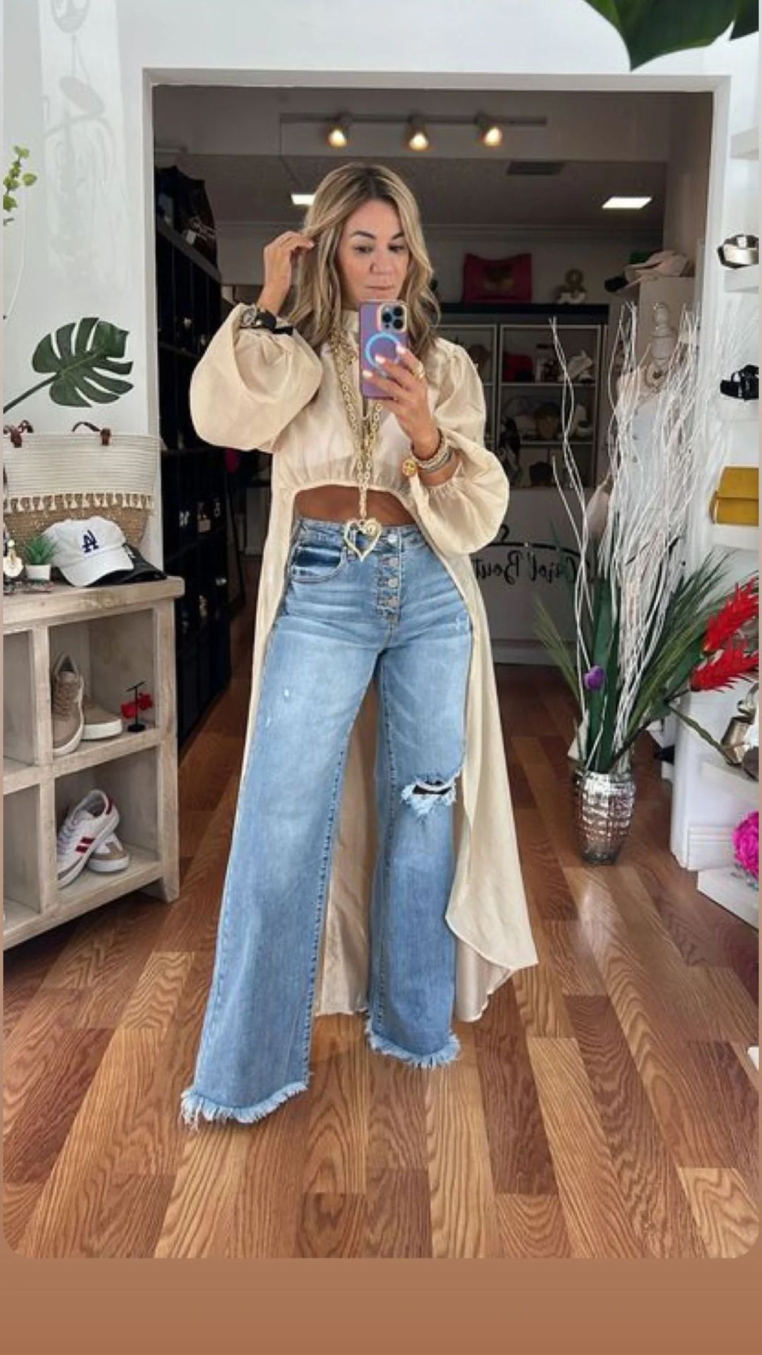 Round Neck Short Front and Long Back Casual Top (Buy 2 Free Shipping)