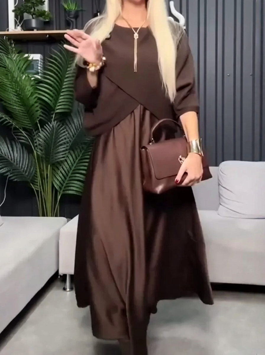 Elegant Layered Two-Piece Dress Set (Buy 2 Free Shipping)