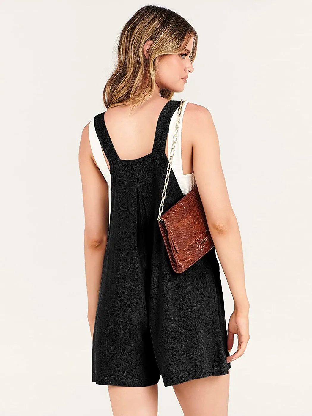 Last Day Promotion🔥Adjustable Wide Leg Pocket Short Overalls Romper(Buy 2 Free Shipping)