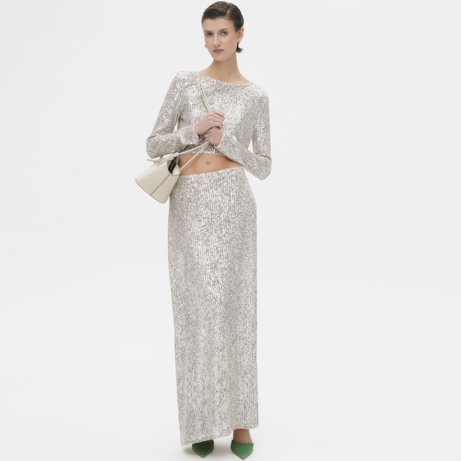 Sequin Skirt and Tops (Buy 2 Free Shipping)