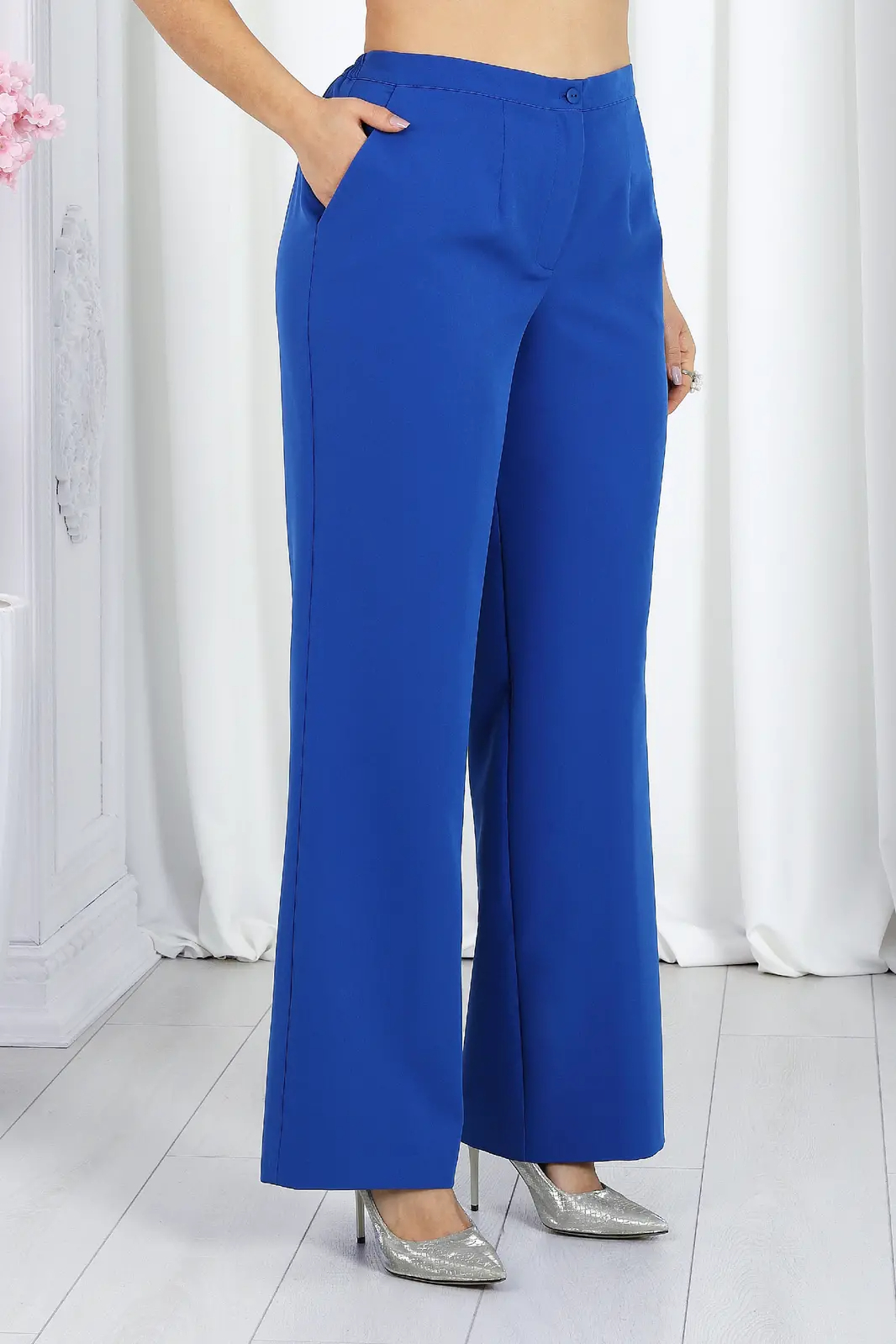 Elegant Layered Chiffon High-Low Top and Pants Set (Buy 2 Free Shipping)