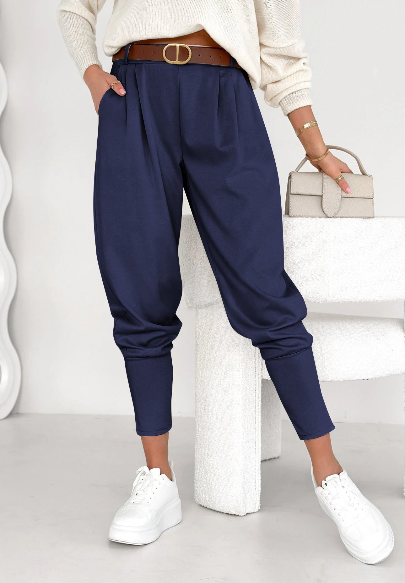 Solid Color Casual Harem Pants (Buy 2 Free Shipping)