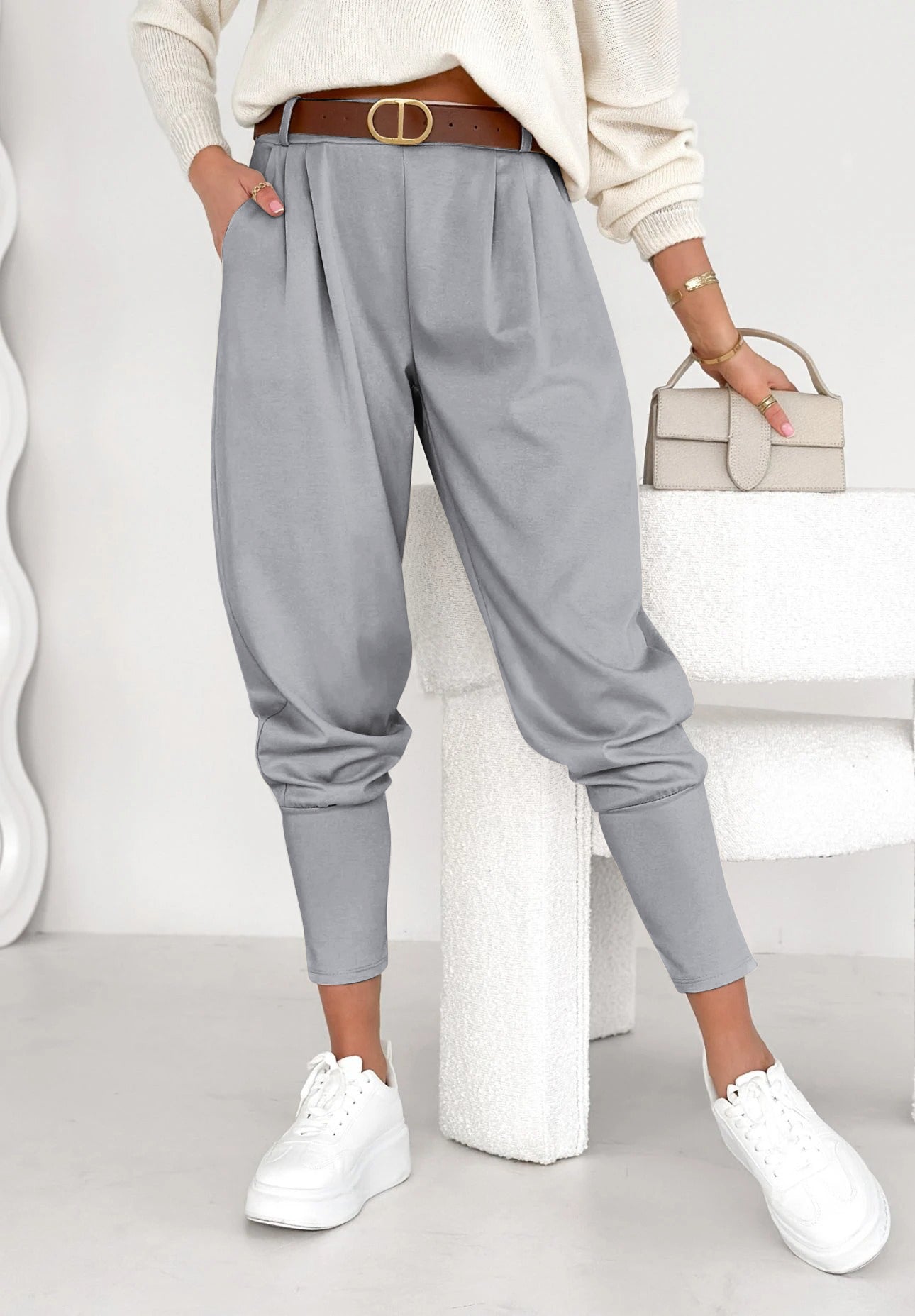 Solid Color Casual Harem Pants (Buy 2 Free Shipping)