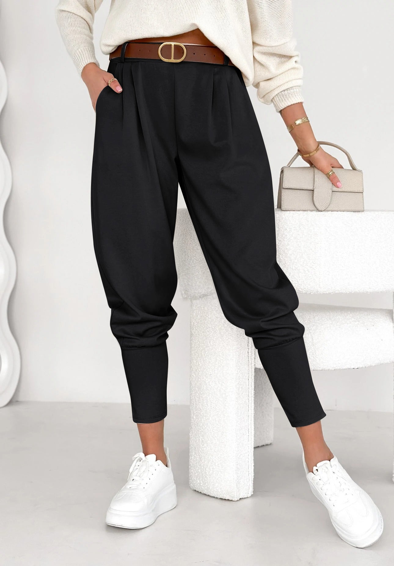Solid Color Casual Harem Pants (Buy 2 Free Shipping)