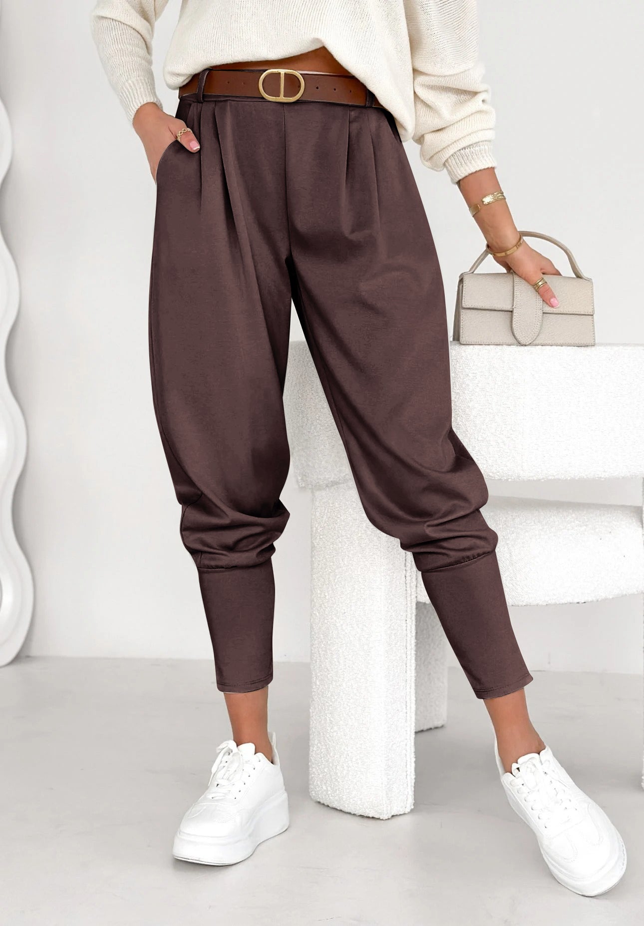 Solid Color Casual Harem Pants (Buy 2 Free Shipping)