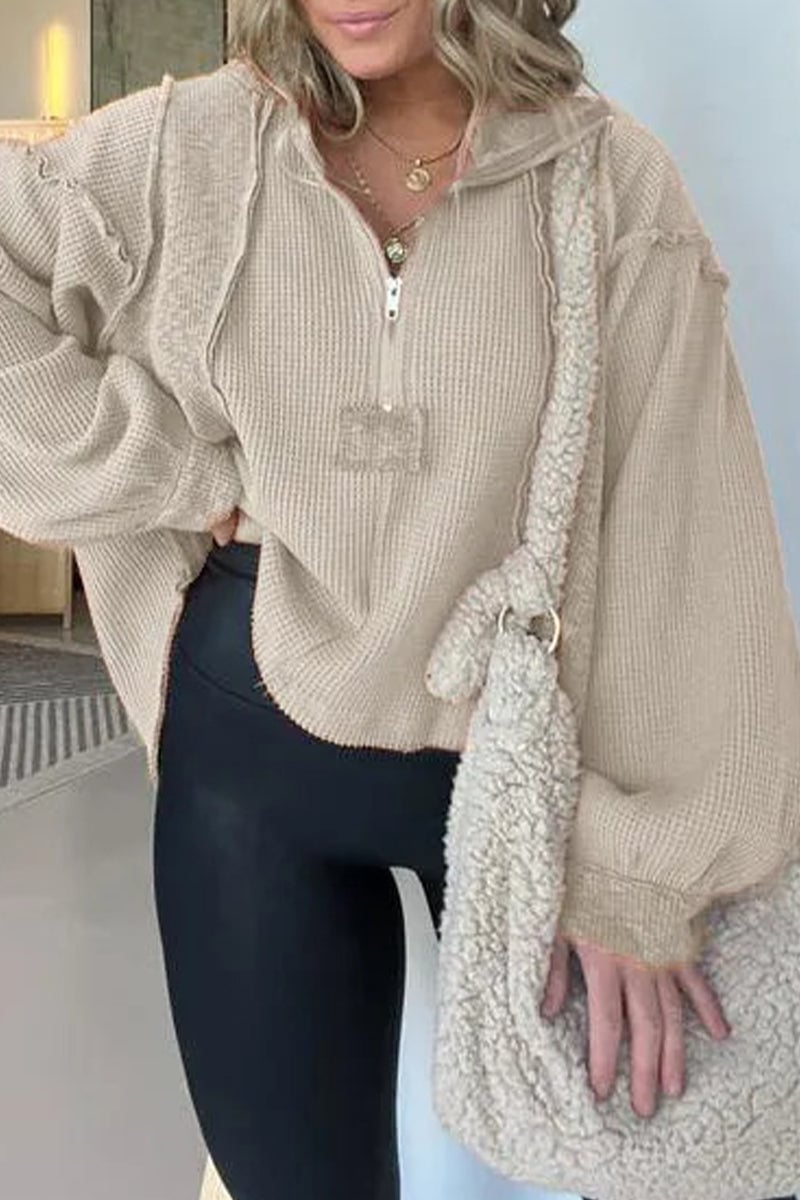 2024 New Oversized Sway Waffle Hoodie (Buy 2 Free Shipping)