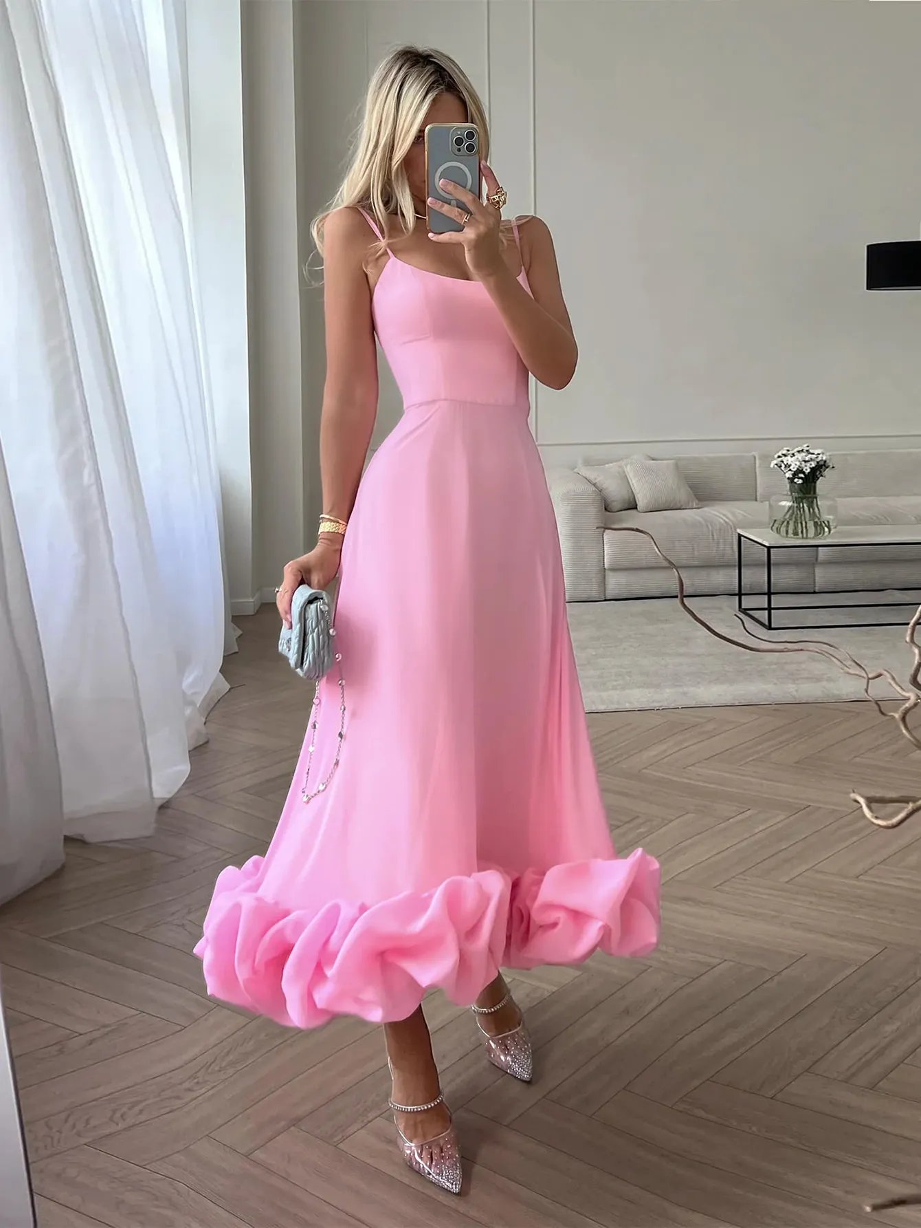 Flounce Dress (Buy 2 Free Shipping)