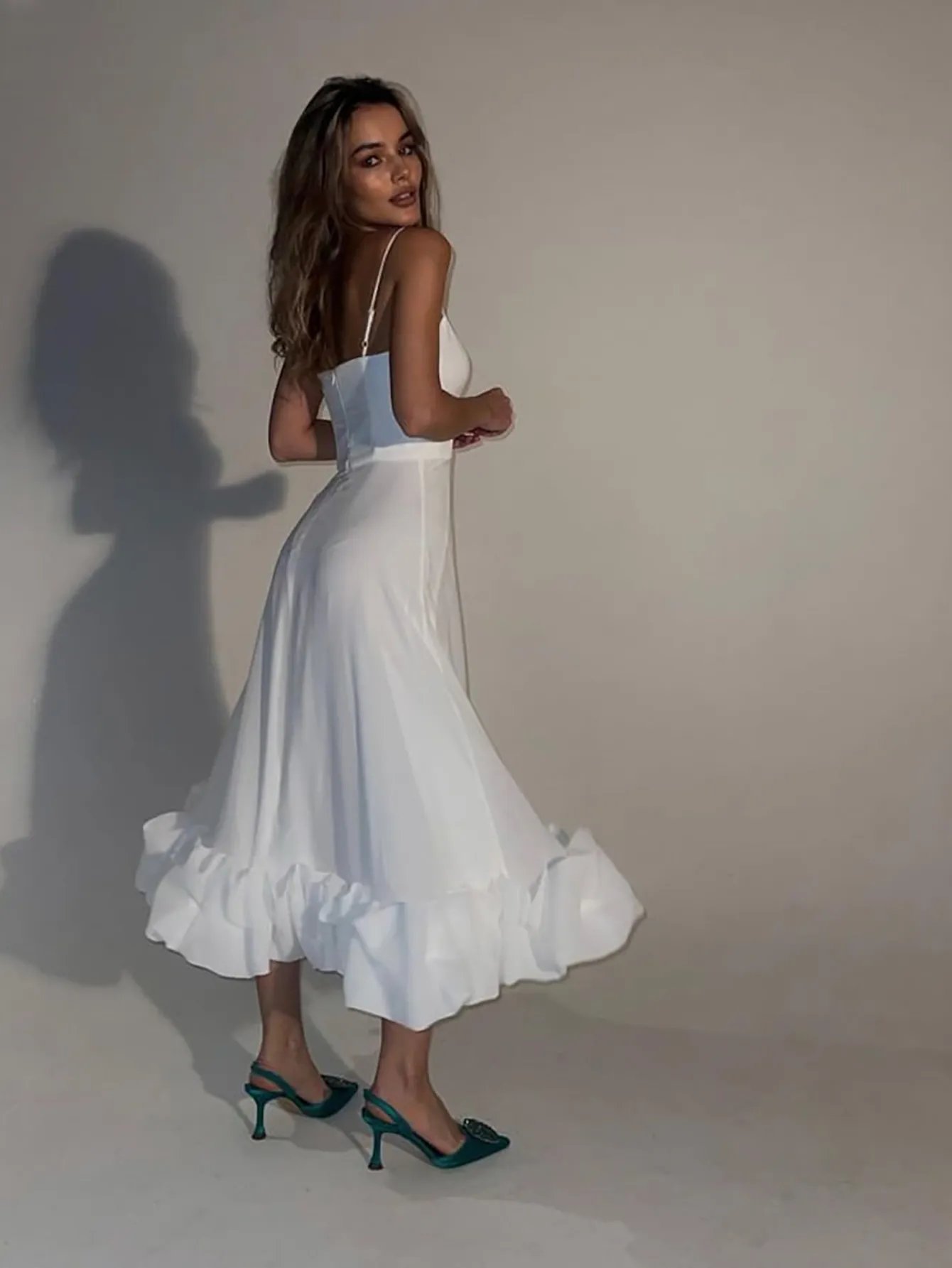 Flounce Dress (Buy 2 Free Shipping)