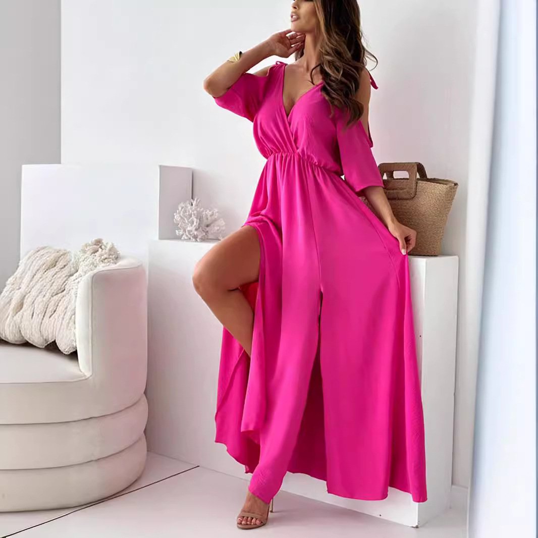 High Waist Maxi Dress (Buy 2 Free Shipping)