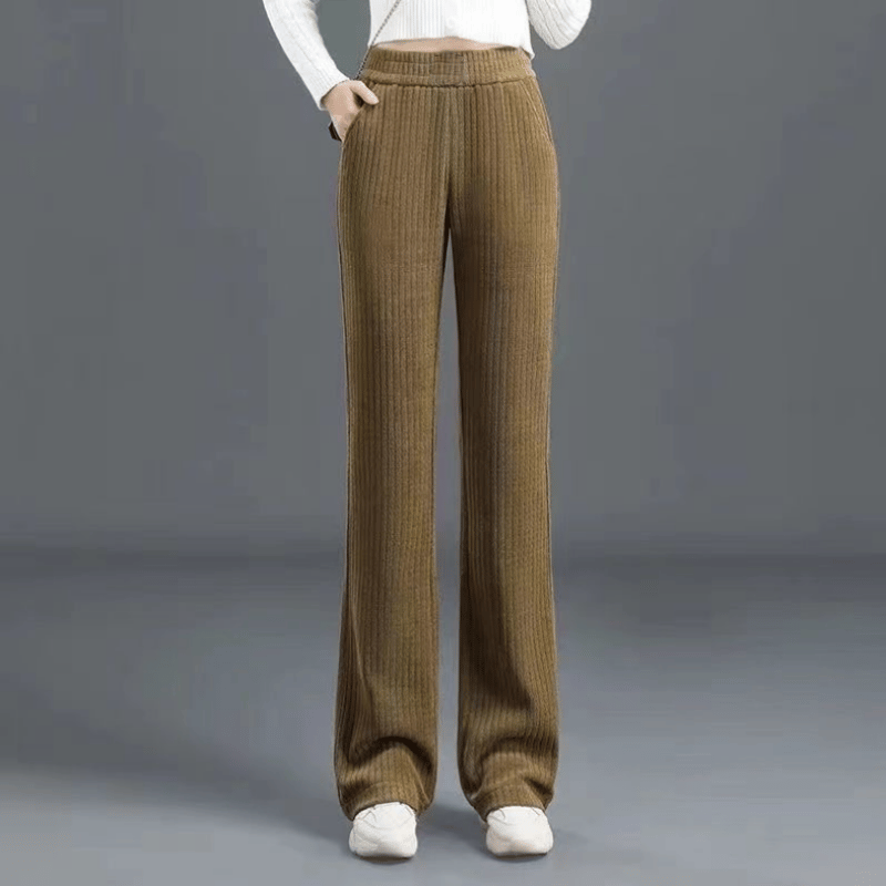 ❄️Winter Necessity🌟Women's Versatile Stretchy Elastic Waist Comfy Wide-Leg Pants