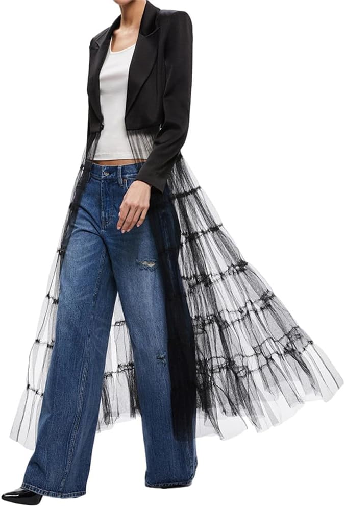 Tulle Blazer Outfit Jacket (Buy 2 Free Shipping)