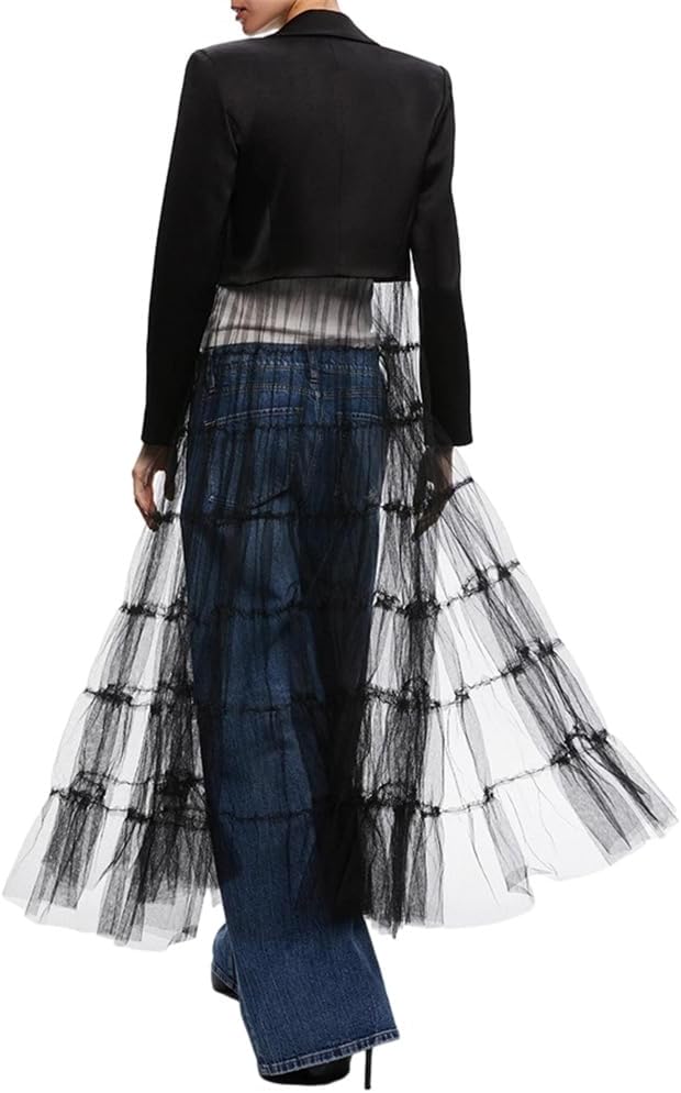 Tulle Blazer Outfit Jacket (Buy 2 Free Shipping)