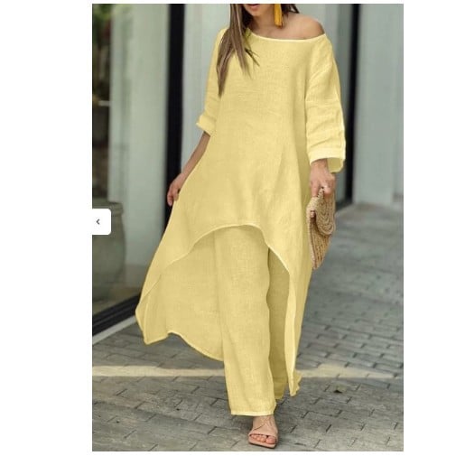 Last Day Promotion 49% OFF🔥Linen Fashionable Casual Suit(Buy 2 Free Shipping)