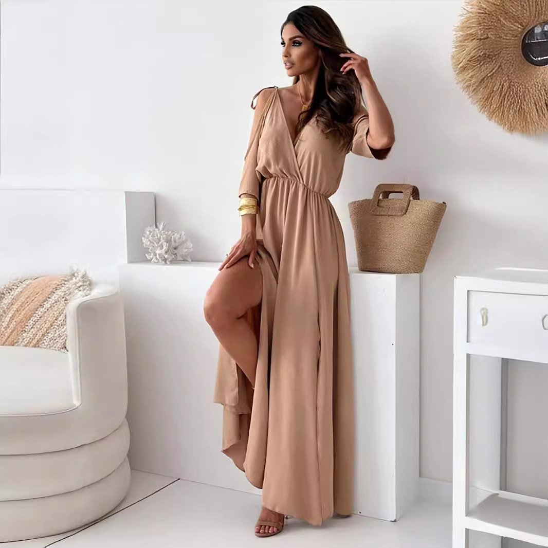 High Waist Maxi Dress (Buy 2 Free Shipping)