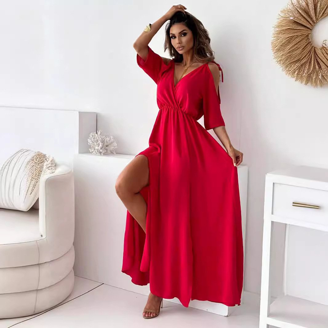 High Waist Maxi Dress (Buy 2 Free Shipping)