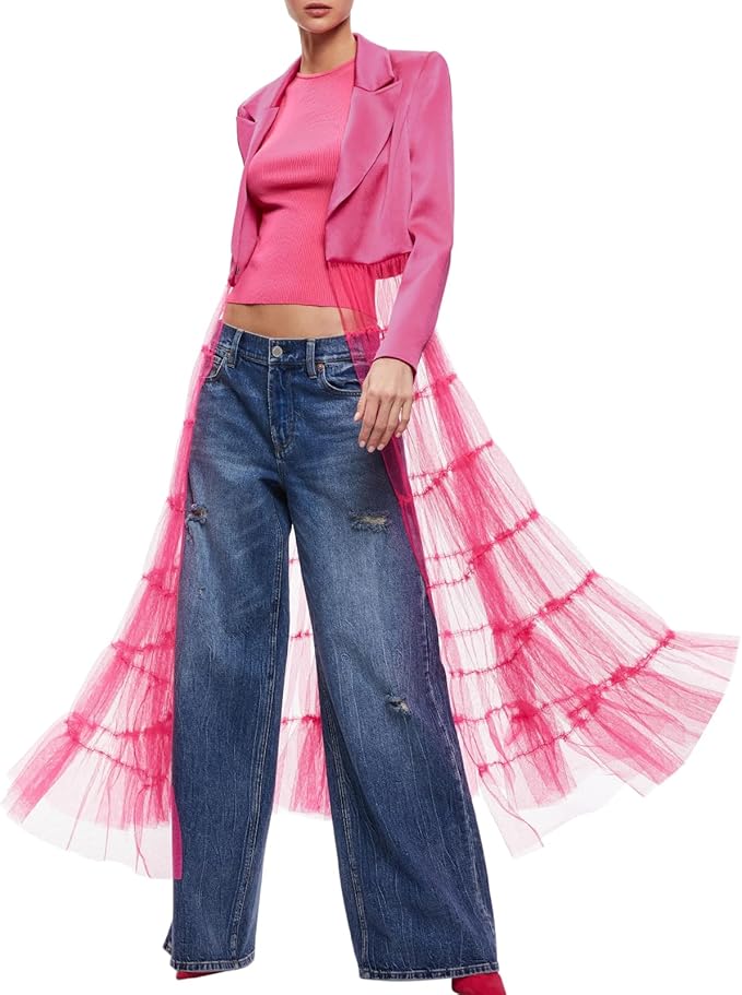 Tulle Blazer Outfit Jacket (Buy 2 Free Shipping)