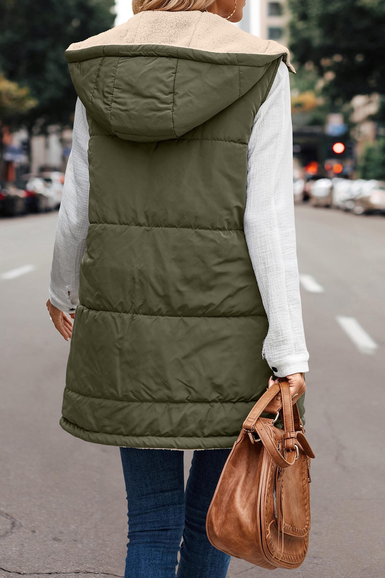🔥Buy 2 Free Shipping🔥Great Gift! Fall/Winter Reversible Puffer Vest