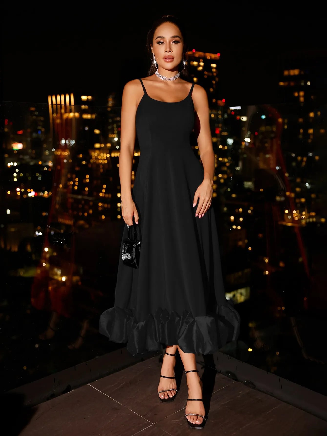 Flounce Dress (Buy 2 Free Shipping)