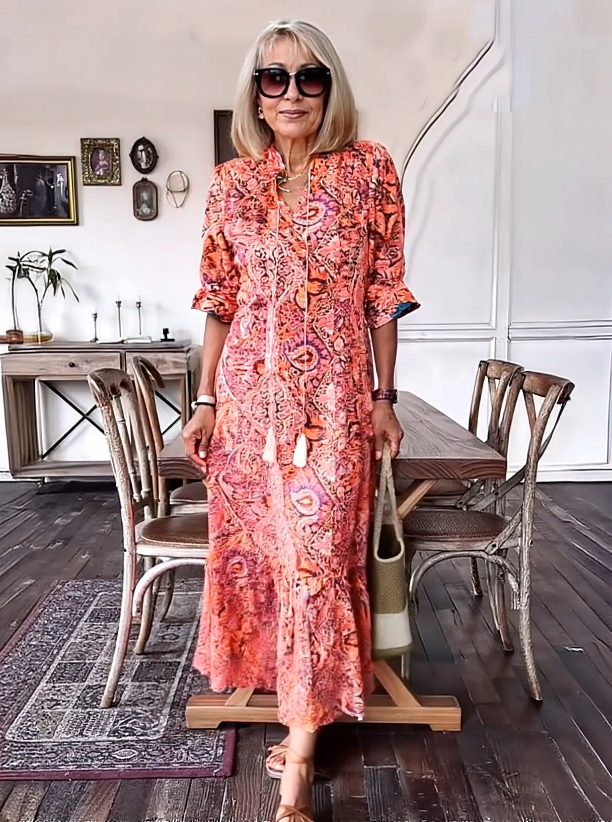 Bohemian Printed Maxi Dress – Effortless Elegance for Every Day (Buy 2 Free Shipping)