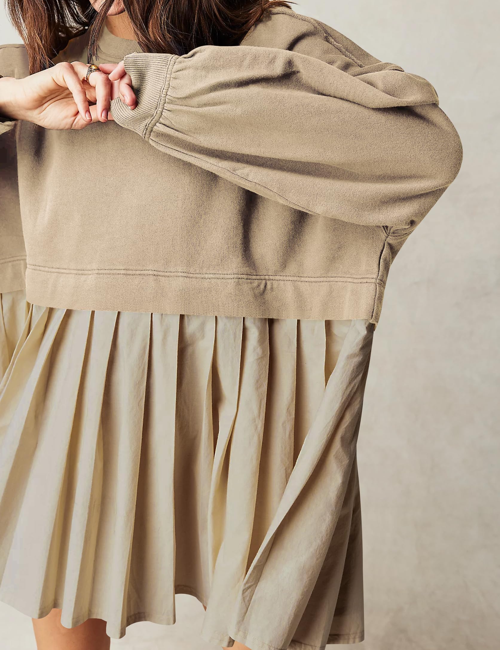 Oversized Sweatshirt Dress (Buy 2 Free Shipping)