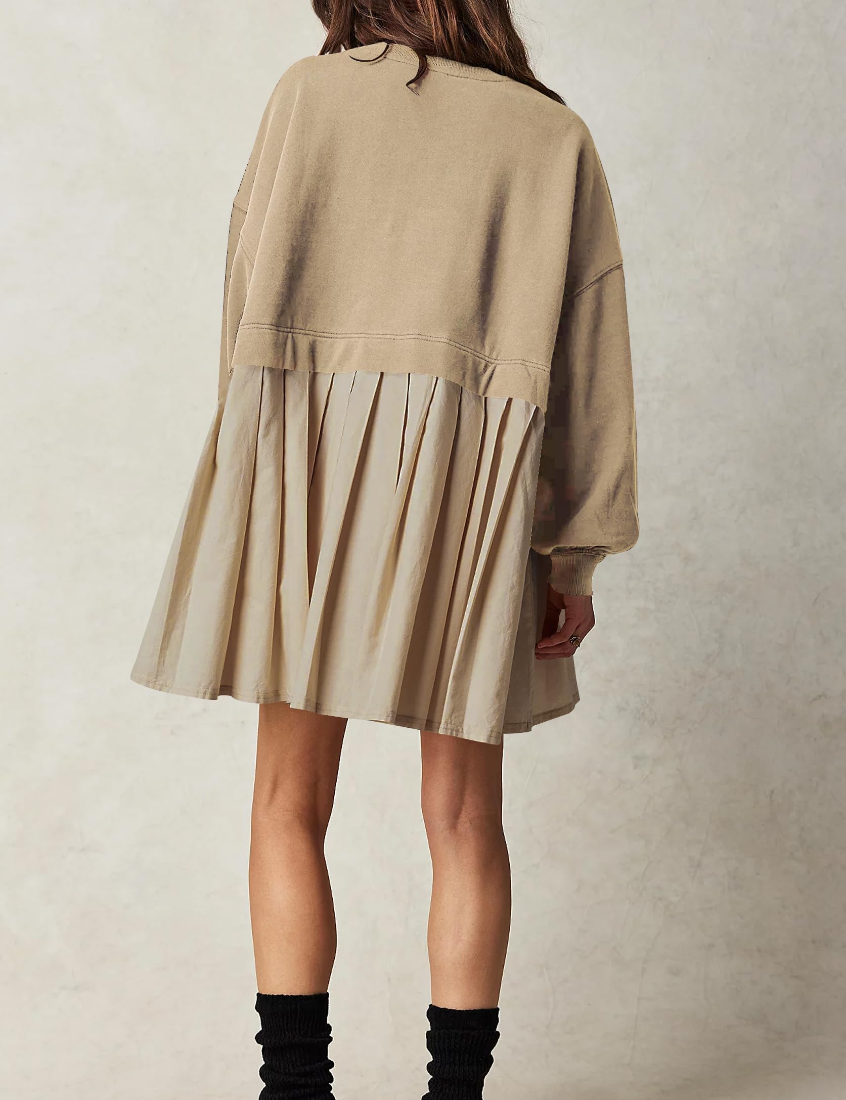 Oversized Sweatshirt Dress (Buy 2 Free Shipping)
