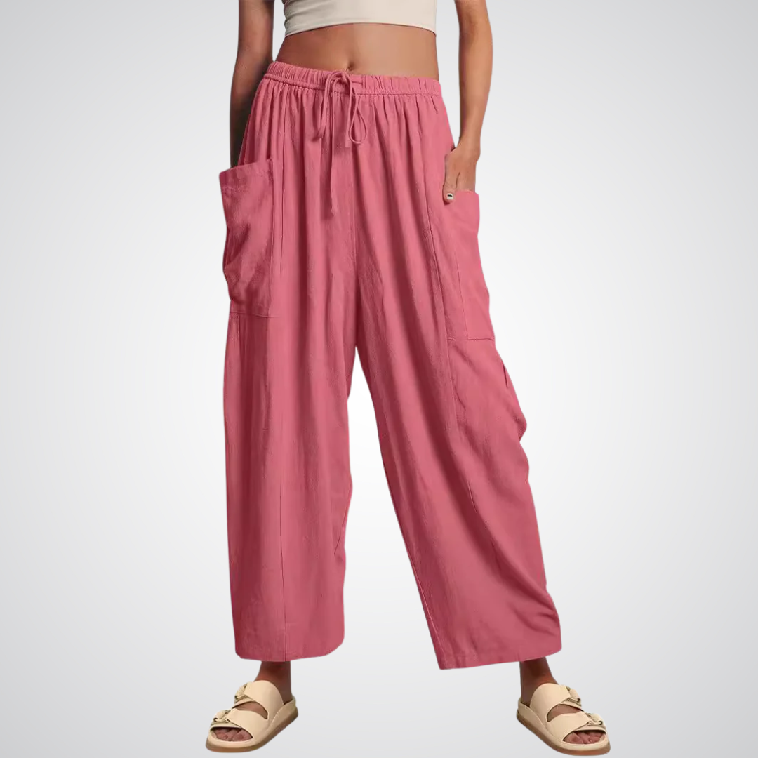 Wide Leg Comfort Pants (Buy 2 Free Shipping)