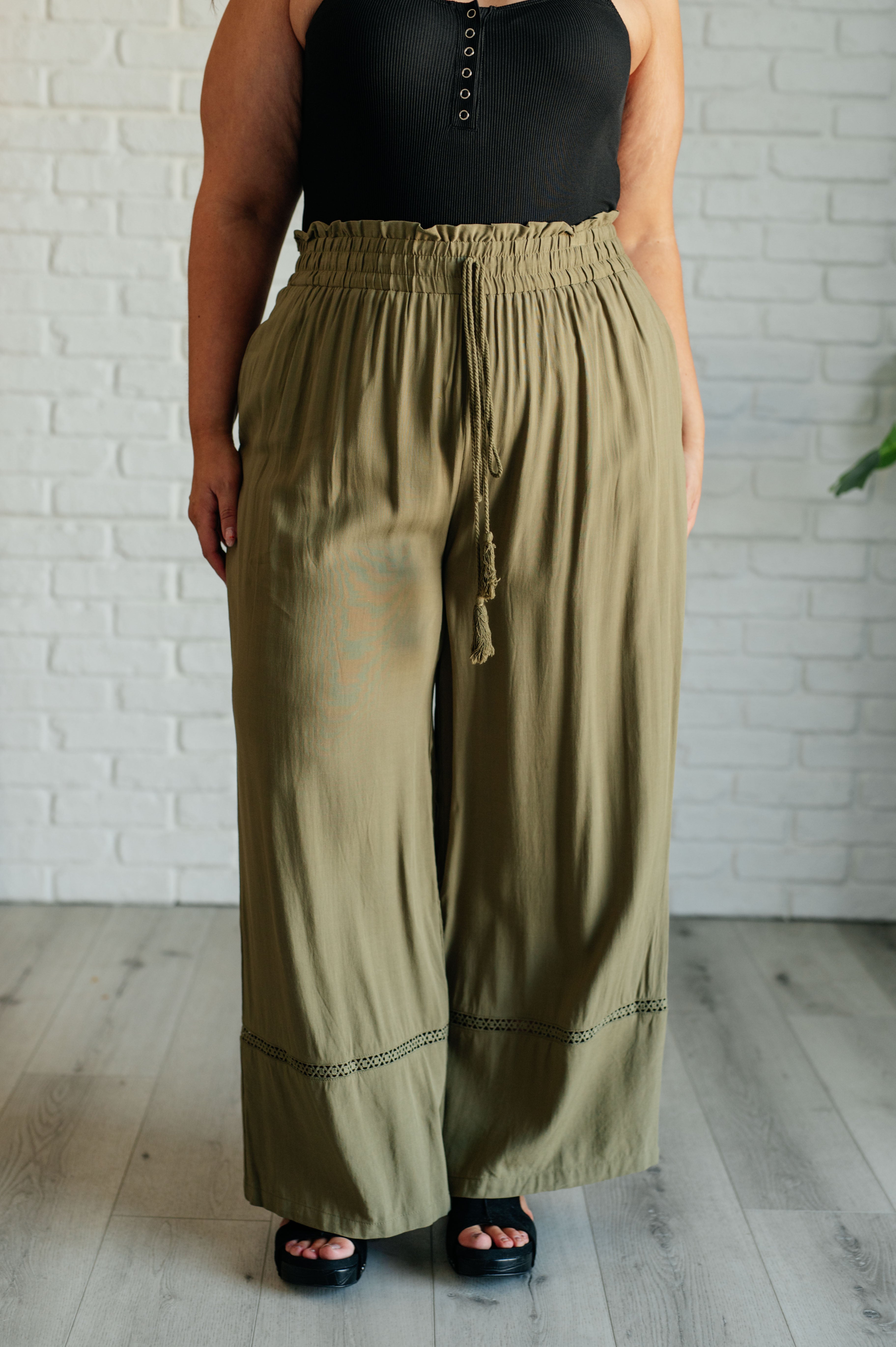 Elastic Wide Leg Pants ( Buy 2 Free Shipping)