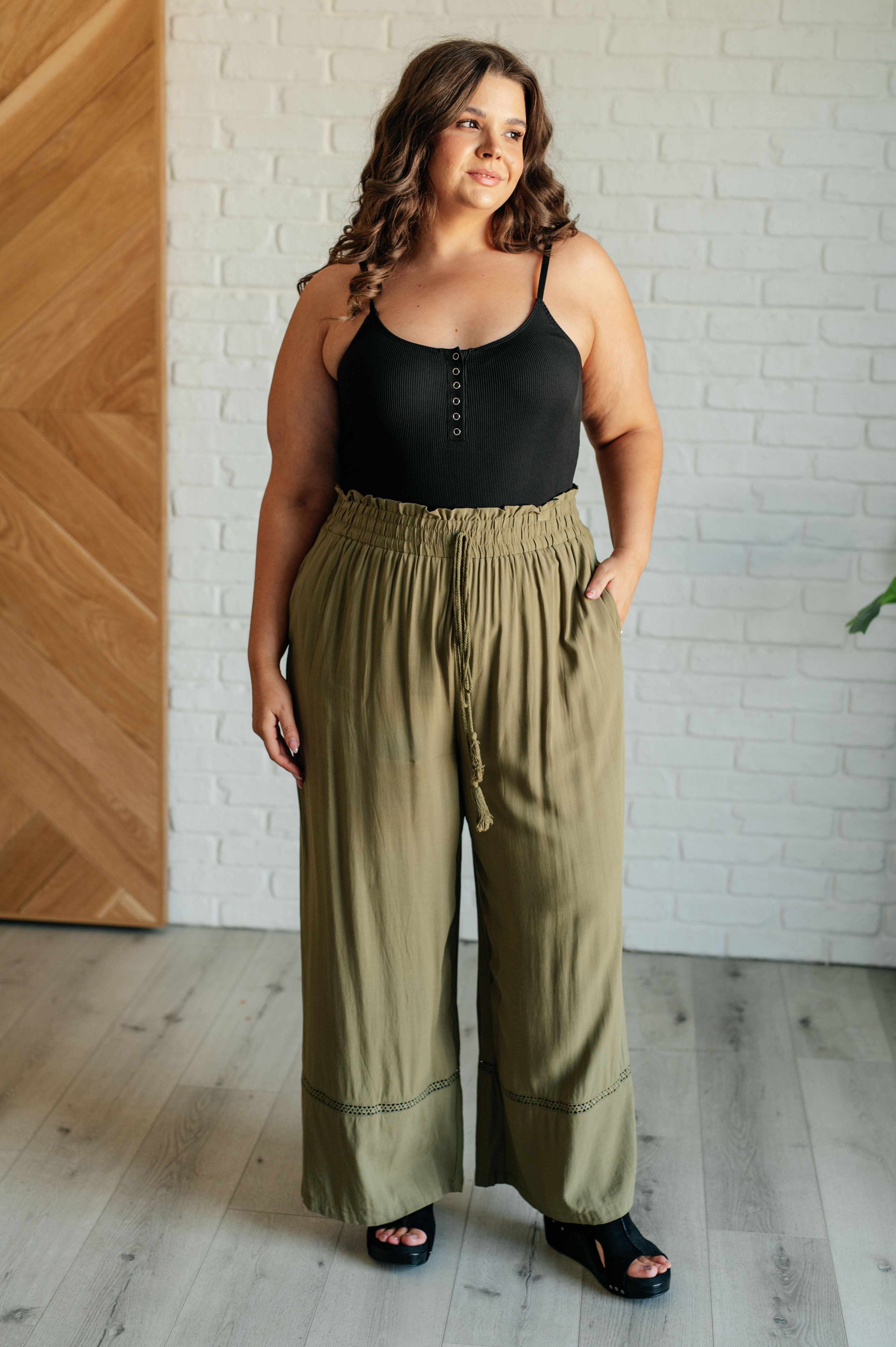 Elastic Wide Leg Pants ( Buy 2 Free Shipping)