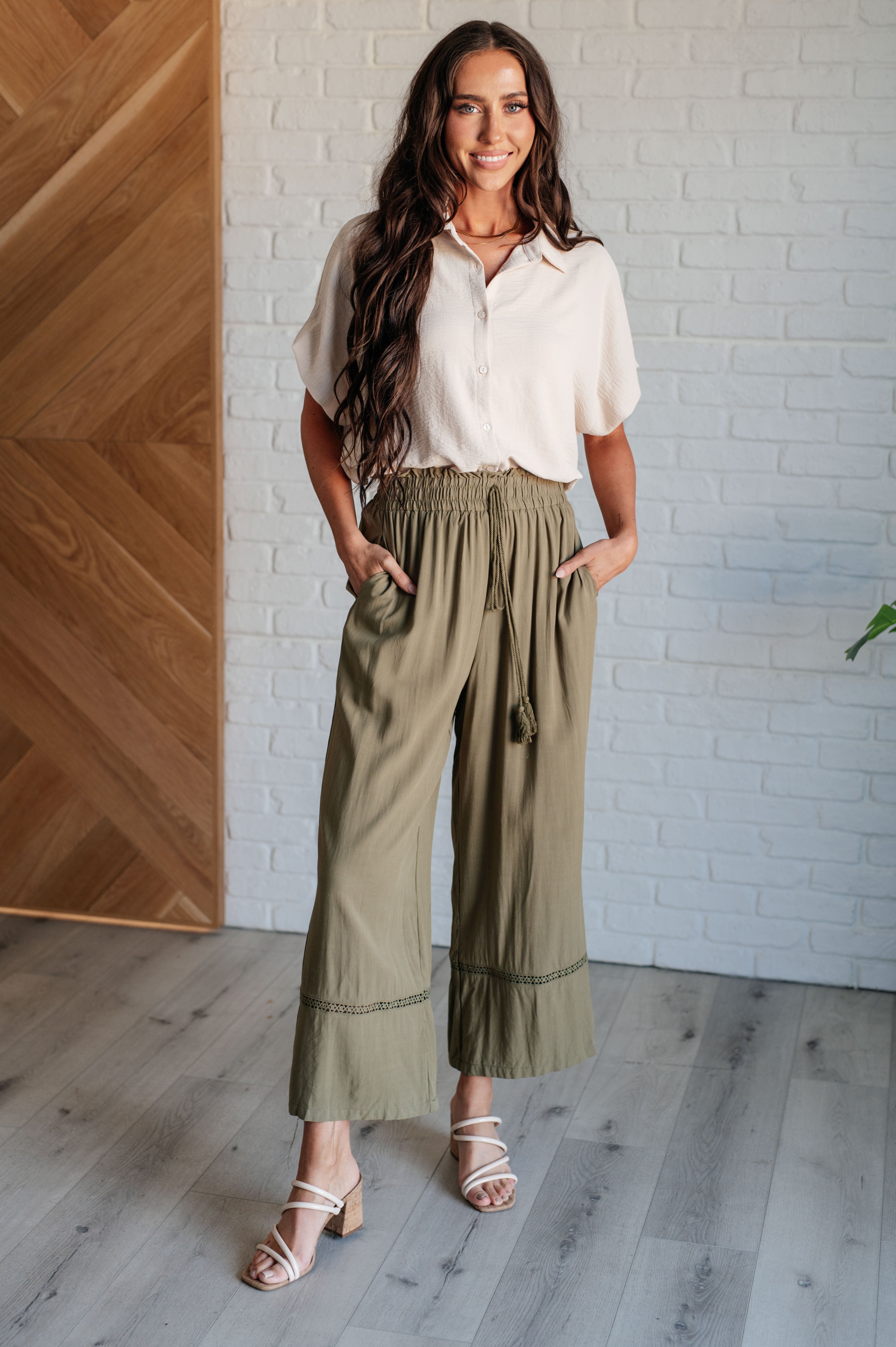 Elastic Wide Leg Pants ( Buy 2 Free Shipping)