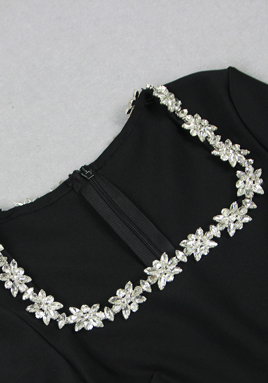 Rhinestone Square Neck Velvet Jumpsuits (Free Shipping)
