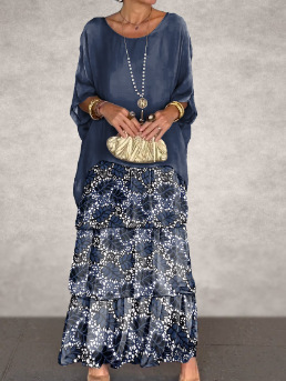Elegant Boho Floral Maxi Dress (BUY 2 FREE SHIPPING)