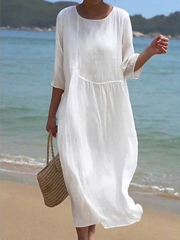 Lightweight Loose Casual Maxi Dress