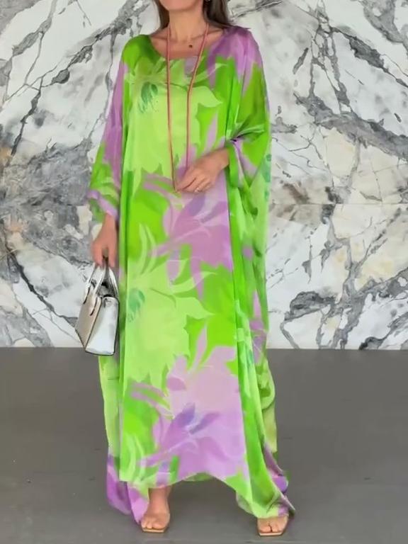 Casual Floral Maxi Dress (Buy 2 Free Shipping)