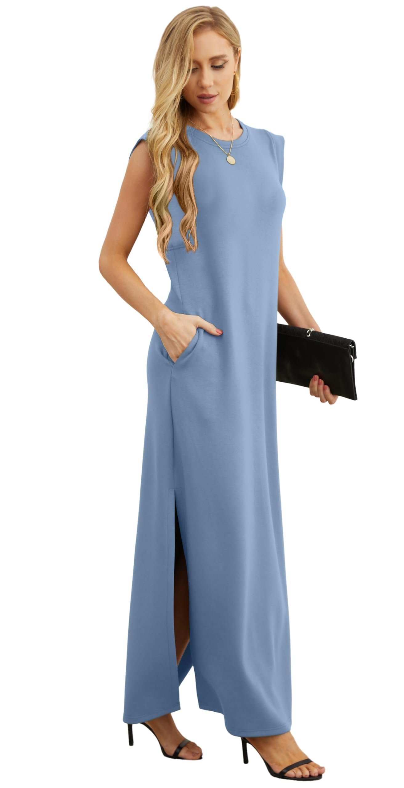 Last Day Promotion🔥Casual Loose Split Wrinkle-Free Dress(Buy 2 Free Shipping)