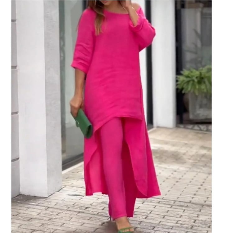 Last Day Promotion 49% OFF🔥Linen Fashionable Casual Suit(Buy 2 Free Shipping)
