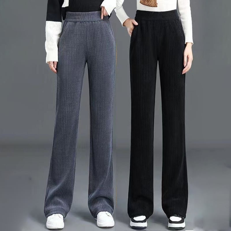 ❄️Winter Necessity🌟Women's Versatile Stretchy Elastic Waist Comfy Wide-Leg Pants