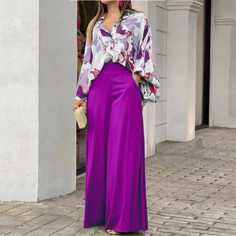 Last Day Promotion🔥Fashion Print Two-Piece Set(BUY 2 FREE SHIPPING)