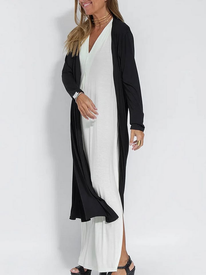 Last Day Promotion🔥Elegant Solid Color Sleeveless Maxi Dress(BUY 2 FREE SHIPPING)