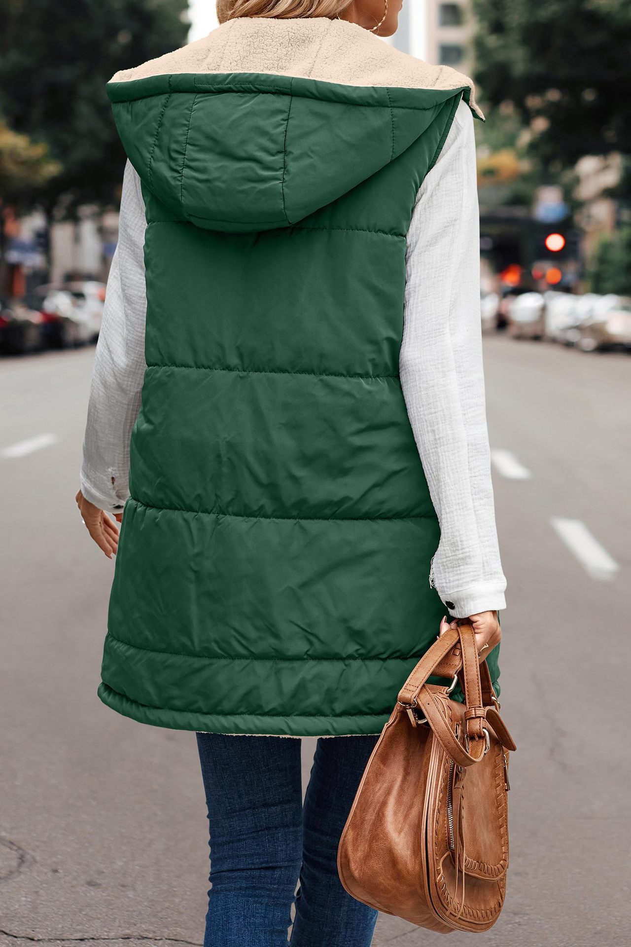 🔥Buy 2 Free Shipping🔥Great Gift! Fall/Winter Reversible Puffer Vest